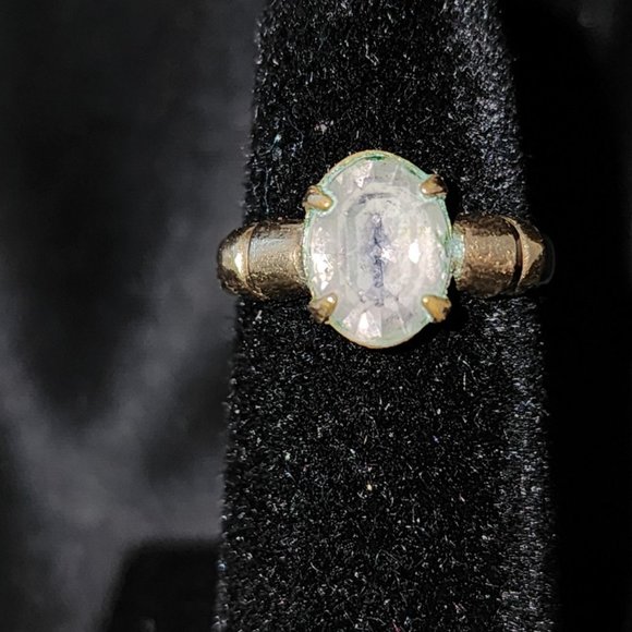 Vintage Alexandrite 10K Gold Filled Child's Ring Size 3.5 - Picture 5 of 7